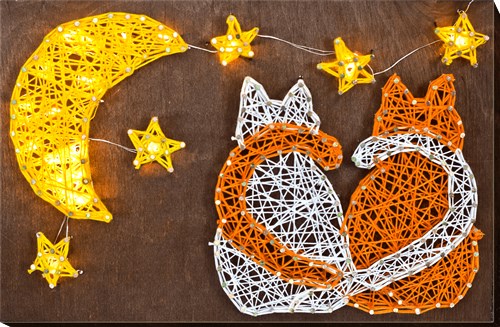 Creative Kit/String Art Cats ABC-017