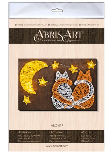 Creative Kit/String Art Cats ABC-017