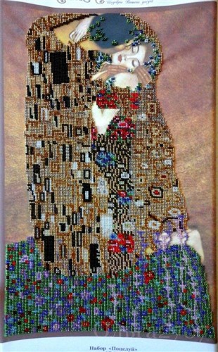 Main Bead Embroidery Kit The kiss AB-073