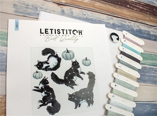 Cat Constellation L8817 Counted Cross Stitch Kit
