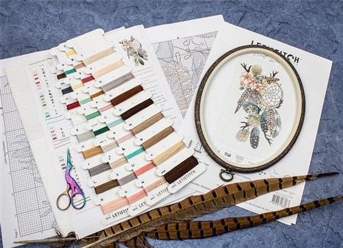 Counted Cross Stitch Kit Moon Dreams L8041