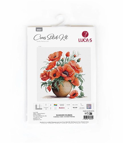 Summer Rubies B7022L Counted Cross-Stitch Kit