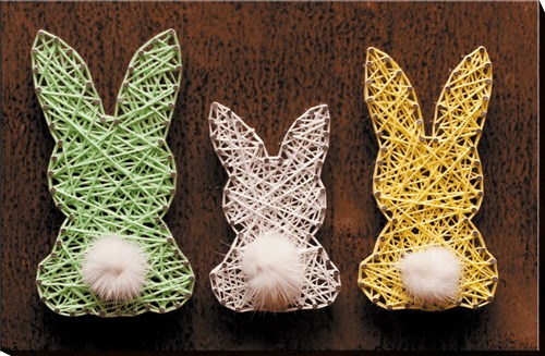 Creative Kit/String Art Little hares ABC-013