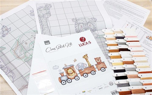 Train Journey B1190L Counted Cross-Stitch Kit