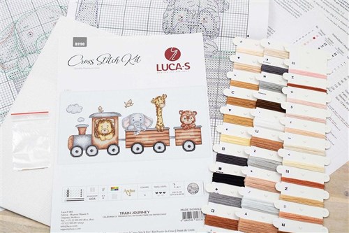 Train Journey B1190L Counted Cross-Stitch Kit