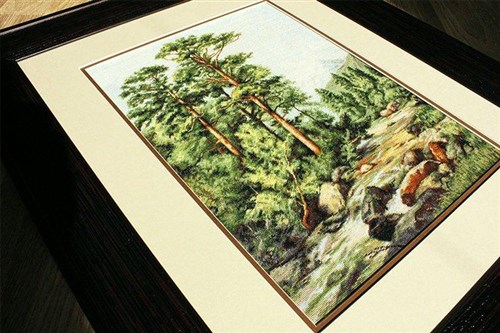 Mountain River B522L Counted Cross-Stitch Kit