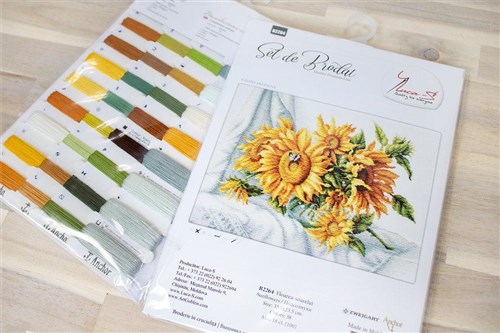 Sunflowers B2264L Counted Cross-Stitch Kit