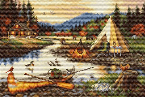 Gold Creek BU5021L Counted Cross-Stitch Kit