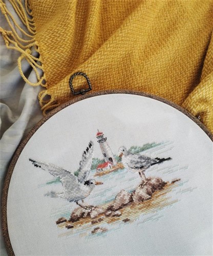 Seagulls 3-30 Counted Cross-Stitch Kit