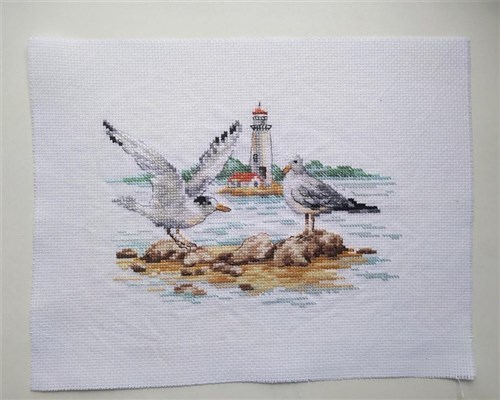 Seagulls 3-30 Counted Cross-Stitch Kit