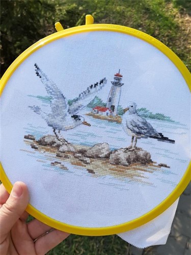 Seagulls 3-30 Counted Cross-Stitch Kit