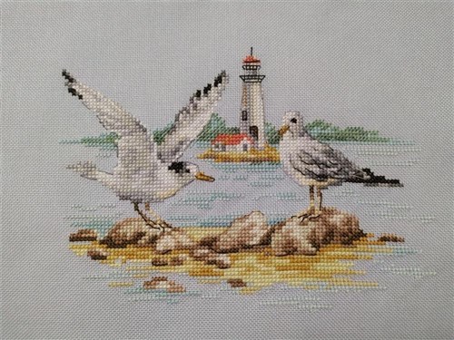 Seagulls 3-30 Counted Cross-Stitch Kit