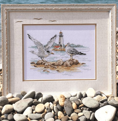Seagulls 3-30 Counted Cross-Stitch Kit