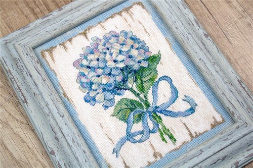 Counted Cross Stitch Kit BLUE II Leti973