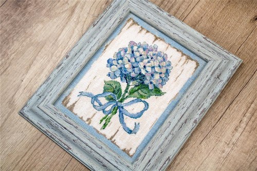 Counted Cross Stitch Kit BLUE II Leti973