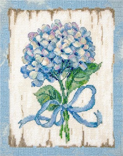 Counted Cross Stitch Kit BLUE II Leti973