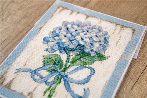 Counted Cross Stitch Kit BLUE II Leti973
