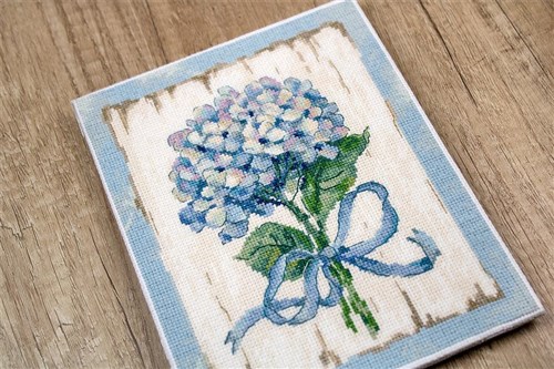 Counted Cross Stitch Kit BLUE II Leti973