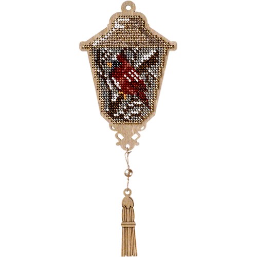 Bead embroidery kit on wood FLK-450