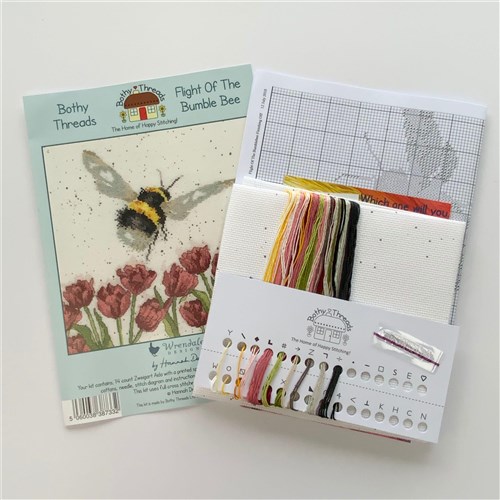 Flight Of The Bumble Bee XHD41 Counted Cross Stitch Kit