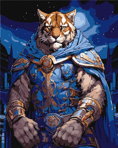 Painting by Numbers kit A strong beast KHO6571