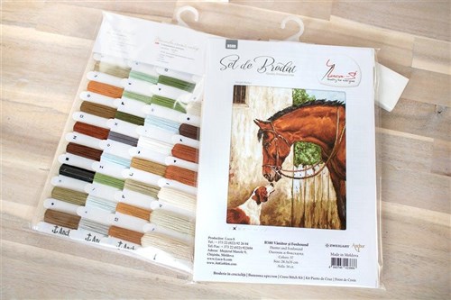 Hunter and Foxhound B580L Counted Cross-Stitch Kit