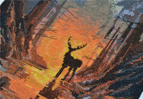 Cross-stitch kits - Forest guard AH-209