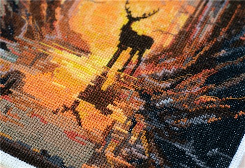 Cross-stitch kits - Forest guard AH-209