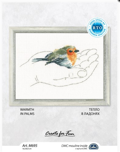 Warmth in palms M695 Counted Cross Stitch Kit