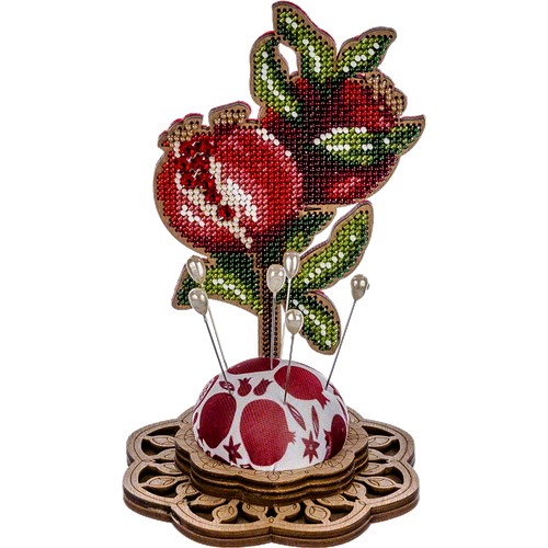Bead embroidery kit on wood FLK-287