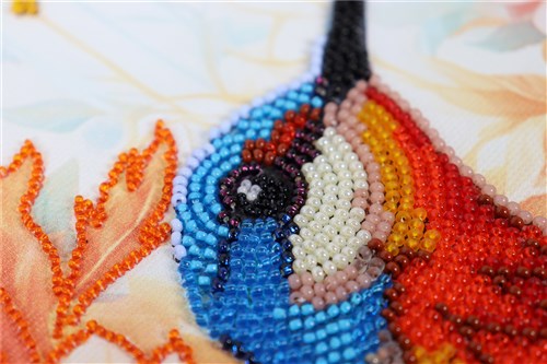 Main Bead Embroidery Kit A colorful flap of a wing AB-901