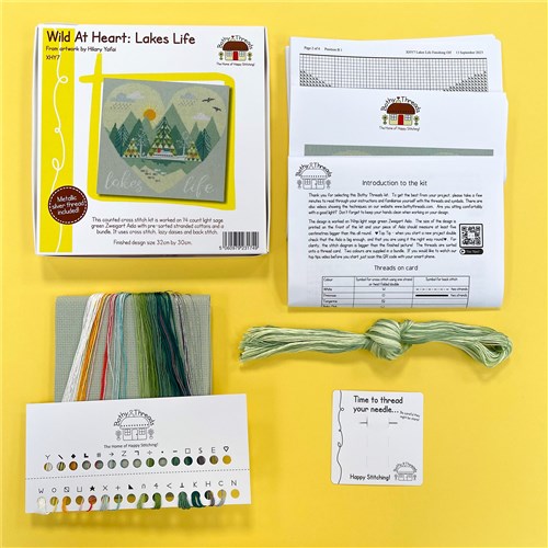Lakes Life XHY7 Counted Cross Stitch Kit