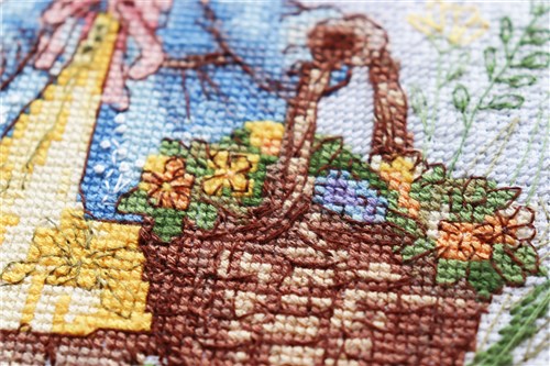 Cross-stitch kits Spring Bunny AH-200