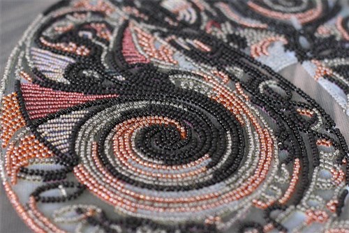 Bead Embroidery Kit - Bast in the night AB-695