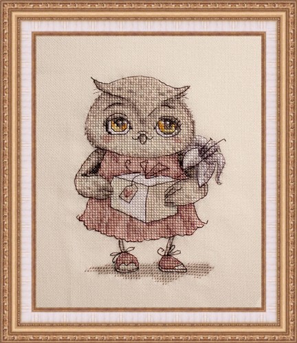 With love.. SV-02 Counted Cross-Stitch Kit