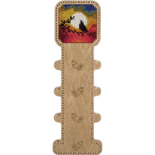 Blank for embroidery with thread on wood FLHW-009