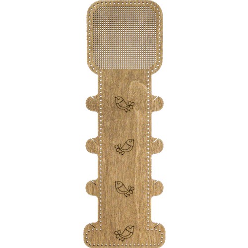 Blank for embroidery with thread on wood FLHW-009