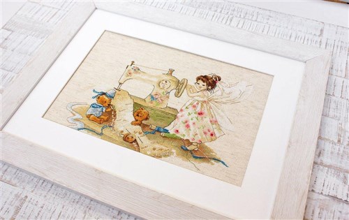 The Fairy-Needlewoman B1116L Counted Cross-Stitch Kit