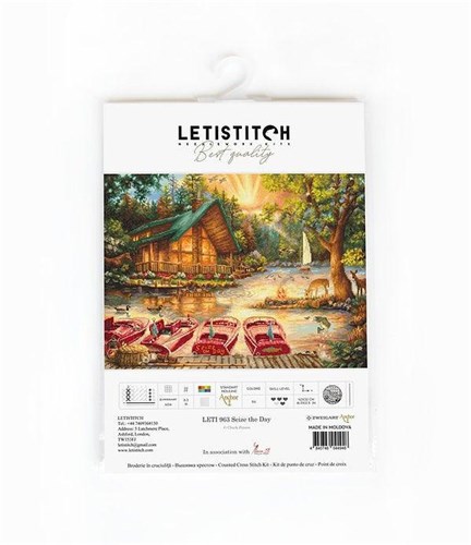 Counted Cross Stitch Kit Seize the Day Leti963