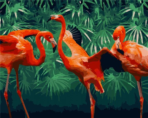 Painting by Numbers kit Bright tropics KHO4335