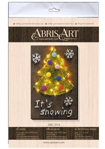 Creative Kit/String Art Christmas tree ABC-014