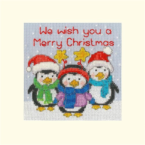 Penguin Pals  XMAS69 Counted Cross Stitch Kit