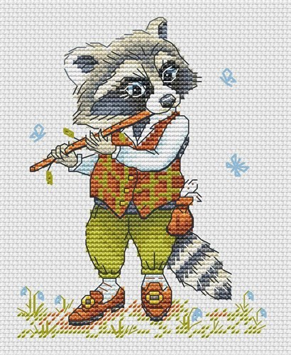 Forest Music RZ-32 Counted Cross-Stitch Kit