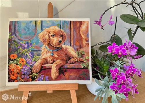 Sunny Porch K-235 Counted Cross-Stitch Kit