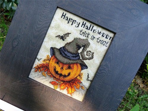 Counted Cross Stitch Kit Trick or treat Leti956