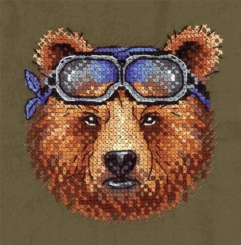 Bear B-259 / SV-259 Counted Cross Stitch Kit