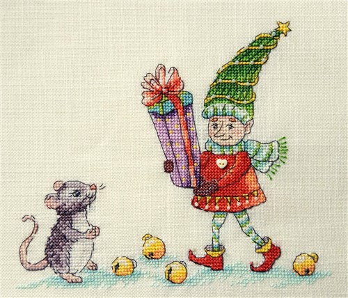 Gift from the Mouse PR-23 Counted Cross-Stitch Kit