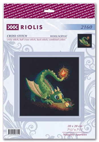 Naughty Sparkles R2160 Counted Cross Stitch Kit