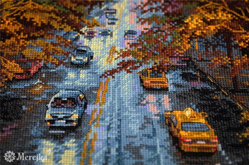 Autumn Aura K-172 Counted Cross-Stitch Kit