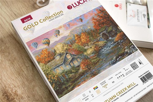 Autumn Creek Mill B616L Counted Cross-Stitch Kit